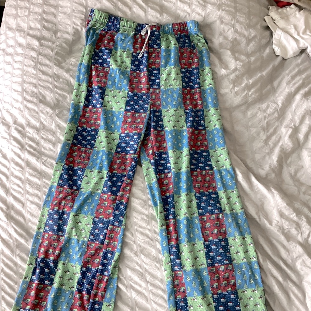 Kids Vineyard Vines Christmas PJ pants!